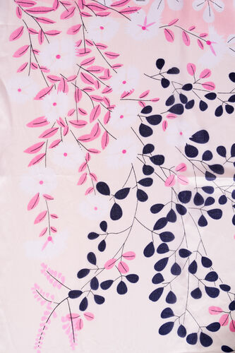 Pink Solid Scarf, , image 2